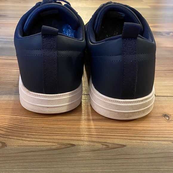 Lacoste Leather Sneakers in navy & white Size 12 - Picture 6 of 12